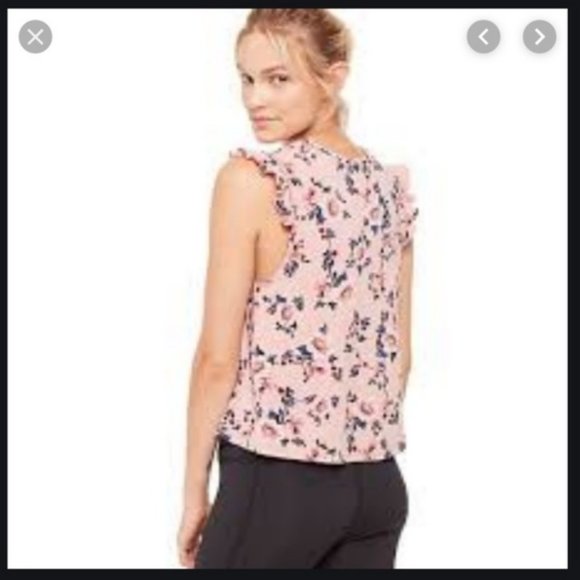 kate spade prairie rose work it tank size M nwt - Picture 3 of 8